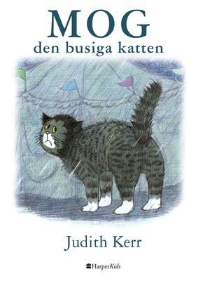 cover image of Mog  den busiga katten